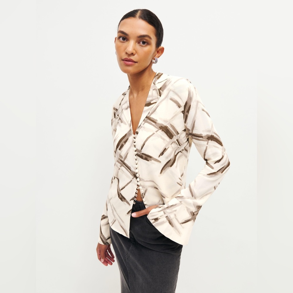 NWT Reformation Jeremiah Top in Hex (size M)